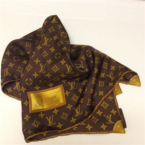 how to spot a fake louis vuitton scarf|vintage louis vuitton scarf.